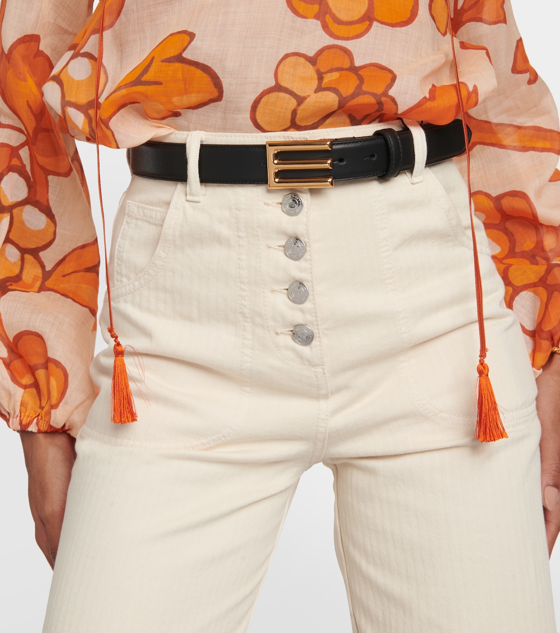 레더 벨트 | Etro