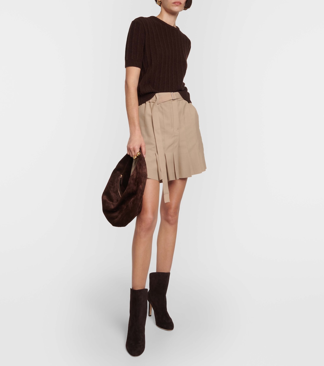 Ankle Boots Karter 85 aus Veloursleder | Jimmy Choo