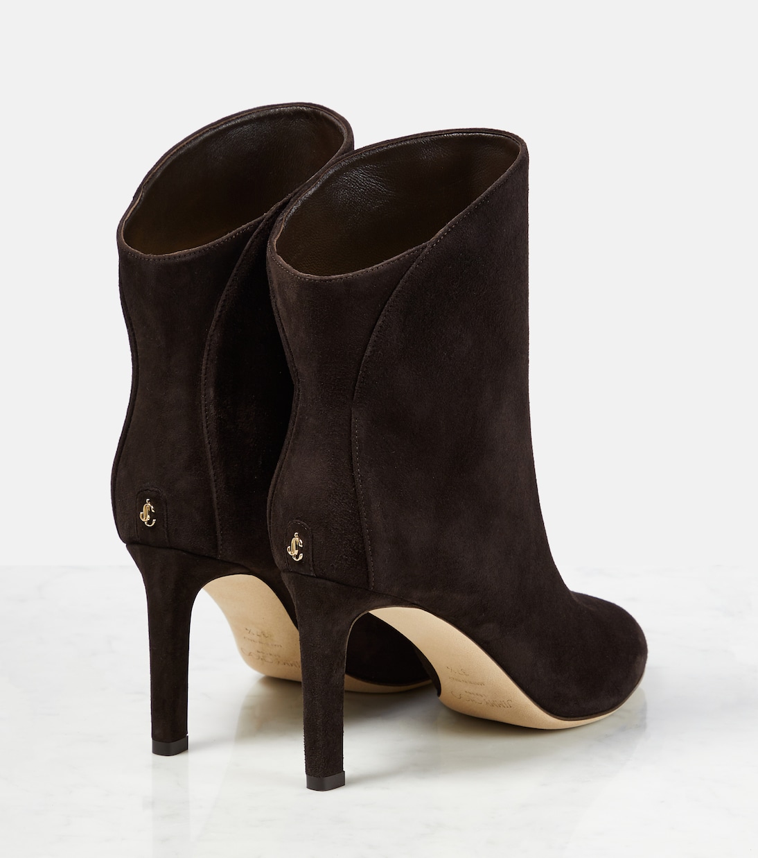 Ankle Boots Karter 85 aus Veloursleder | Jimmy Choo