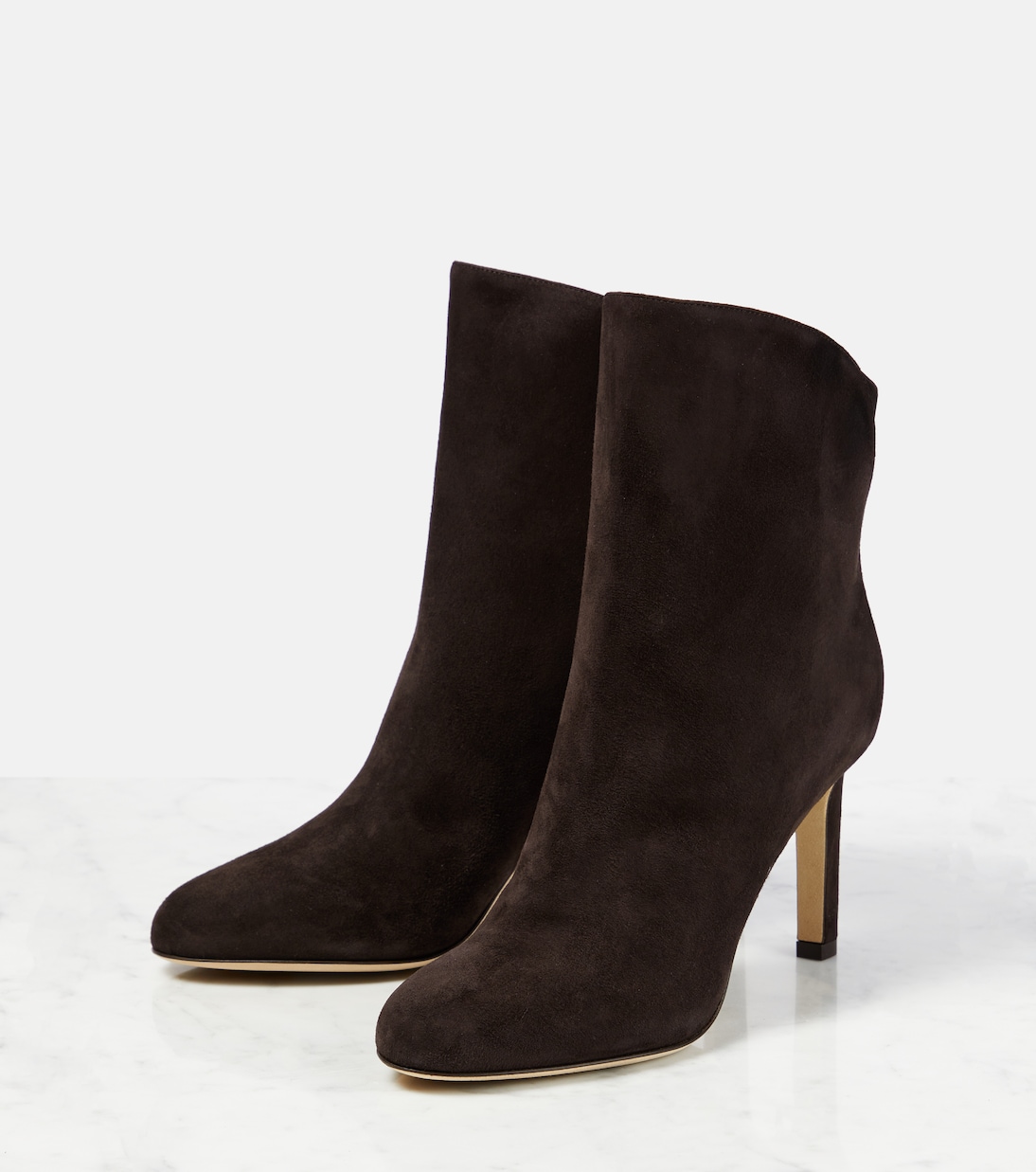 Ankle Boots Karter 85 aus Veloursleder | Jimmy Choo