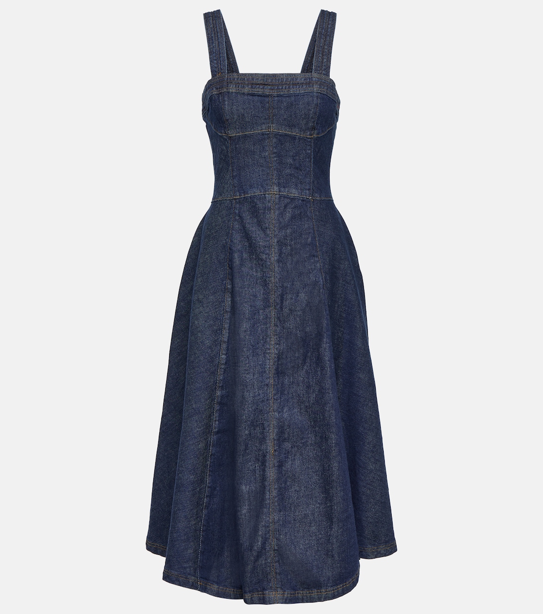 Midikleid Cici aus Denim | Simkhai