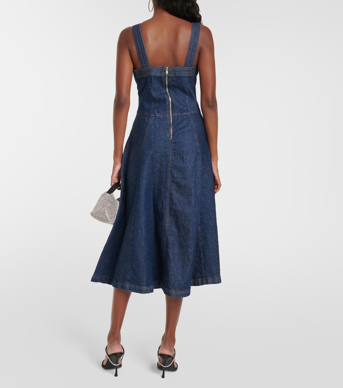 Midikleid Cici aus Denim | Simkhai