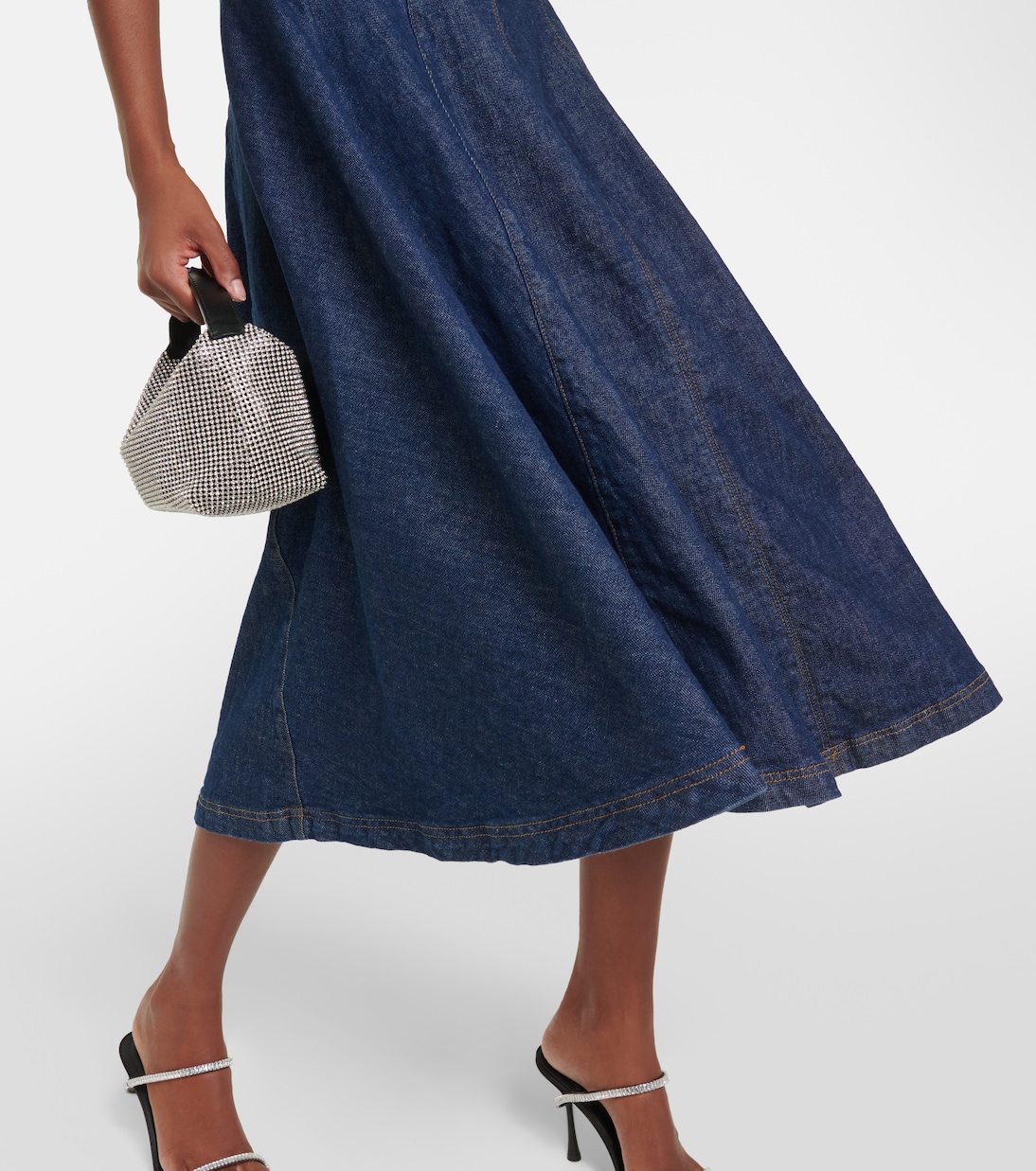 Midikleid Cici aus Denim | Simkhai