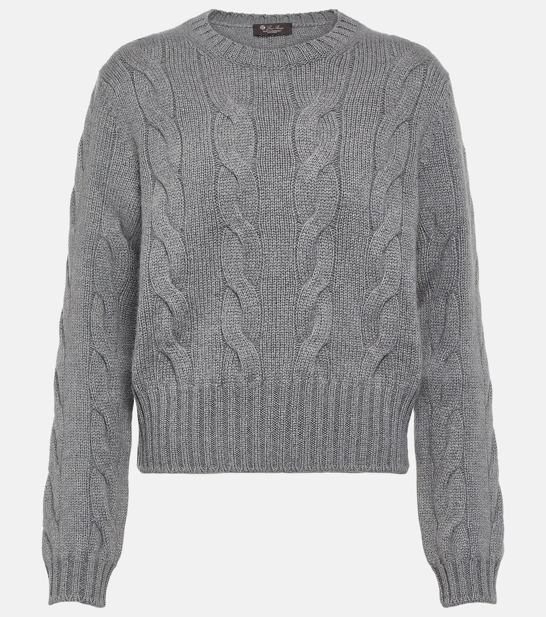 Jersey de Cachemir con Punto Trenzado Loro Piana para Jóvenes