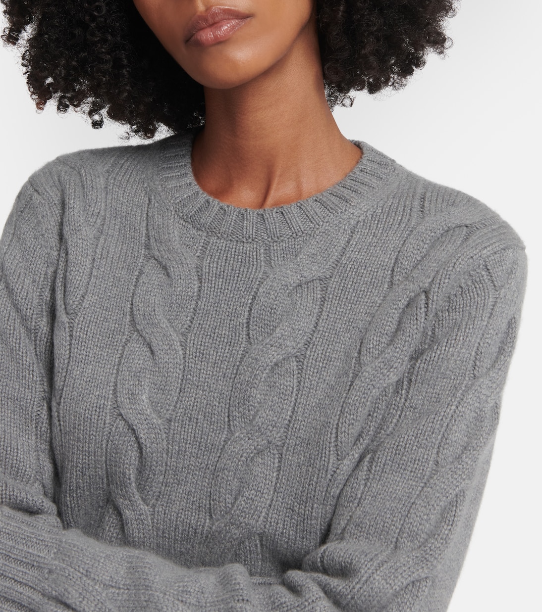 Jersey de Cachemir con Punto Trenzado Loro Piana para Jóvenes