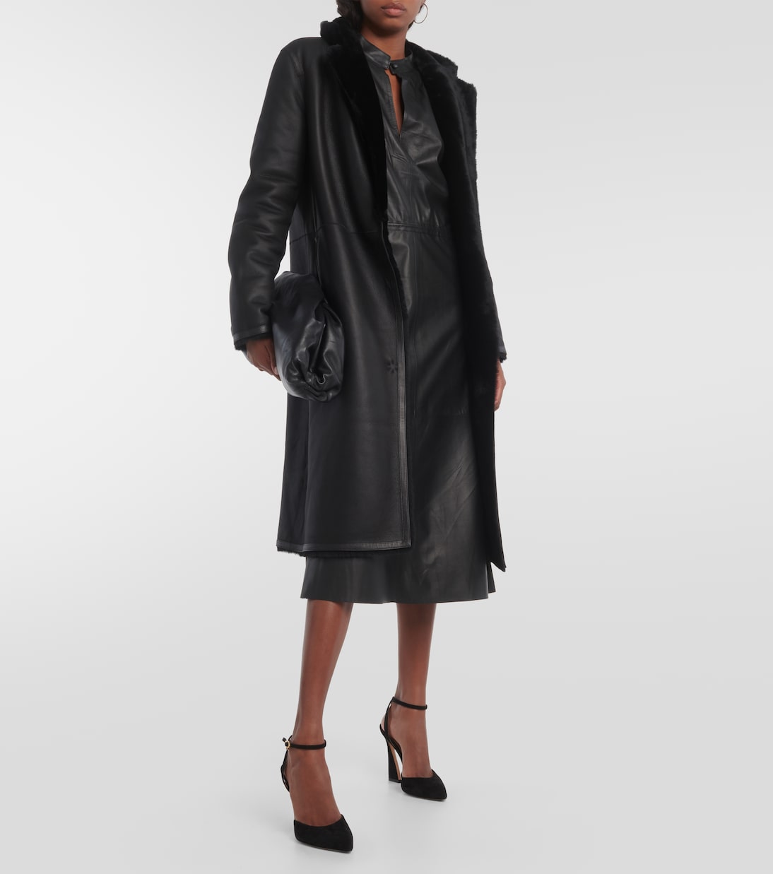 Manteau réversible en shearling | Yves Salomon