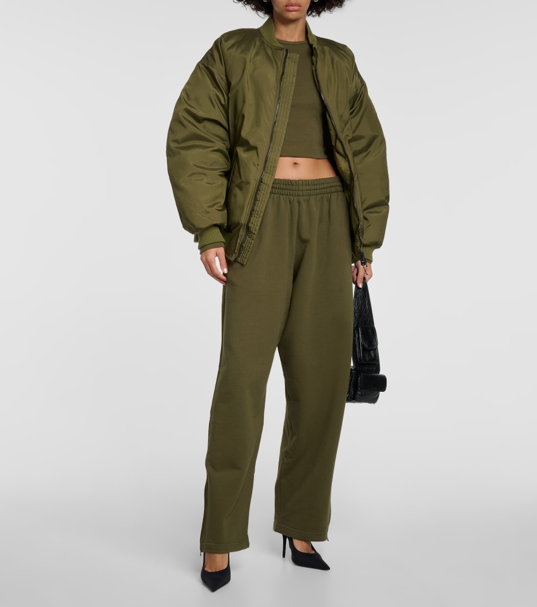 Bomber de plumas reversible | Wardrobe.NYC