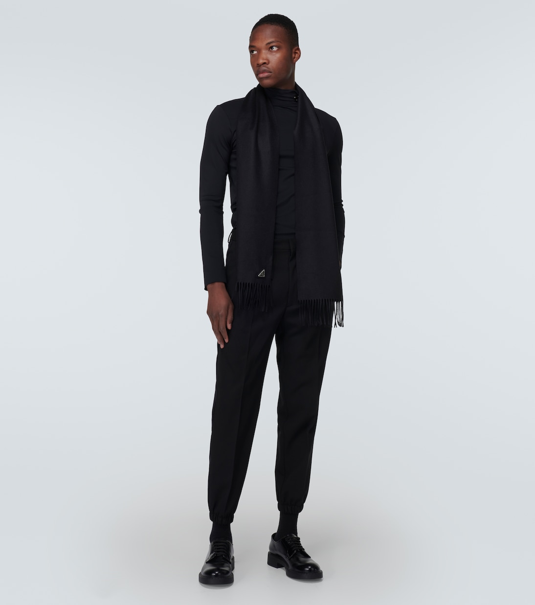 Foulard in seta e cashmere | Prada