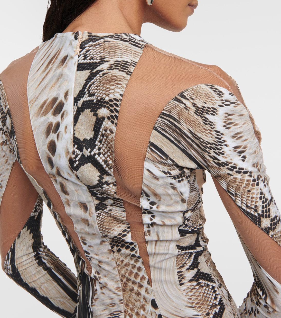 Robe imprimée | Mugler