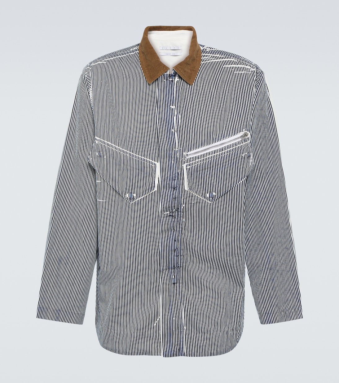 Giacca Galli in cotone a righe | Ranra