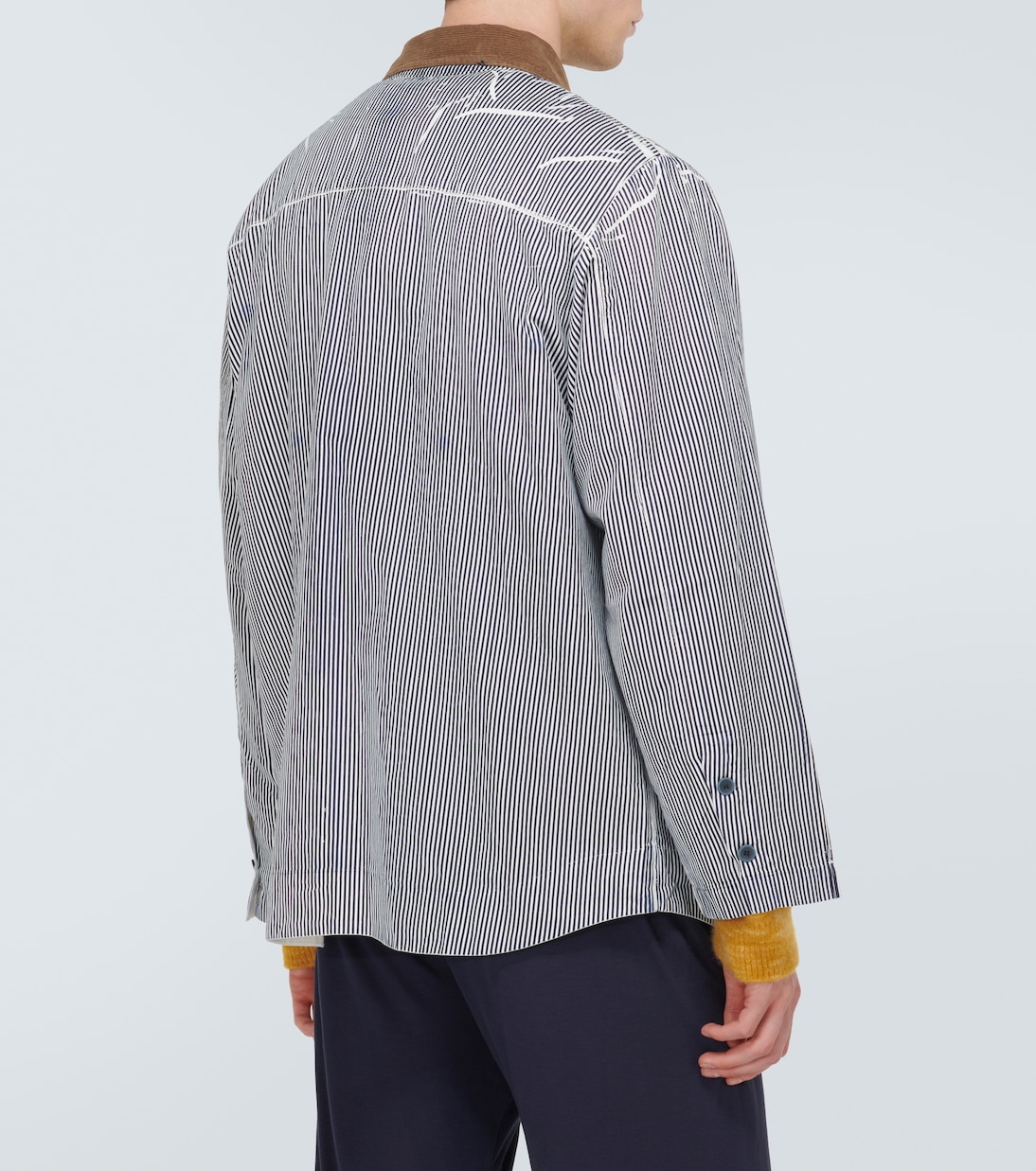 Giacca Galli in cotone a righe | Ranra