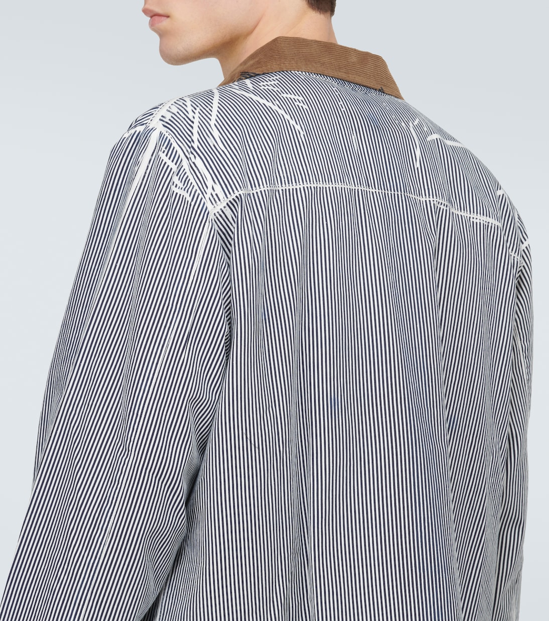 Giacca Galli in cotone a righe | Ranra