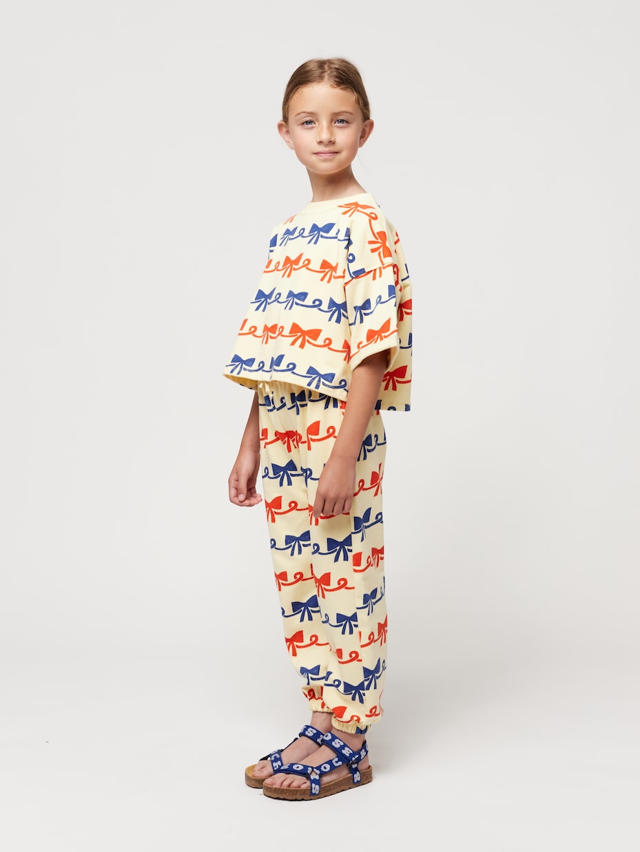 Jogginghose Ribbon Bow aus Jersey | Bobo Choses