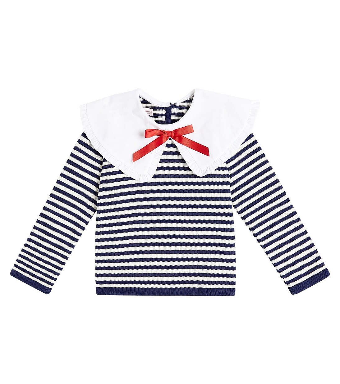 Pull Morissa rayé en coton | La Coqueta