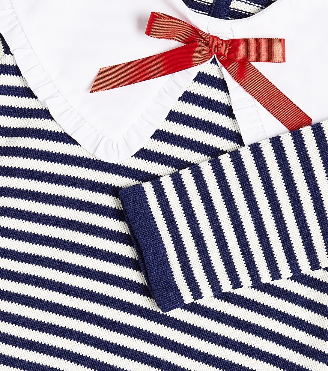 Pull Morissa rayé en coton | La Coqueta