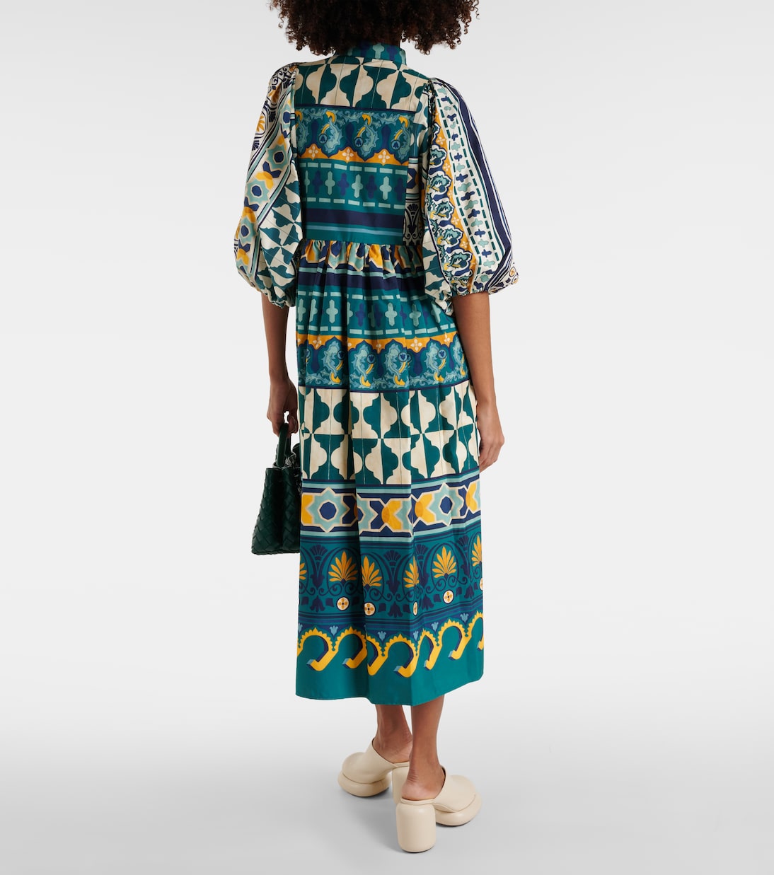 Portofino printed cotton maxi dress | La DoubleJ