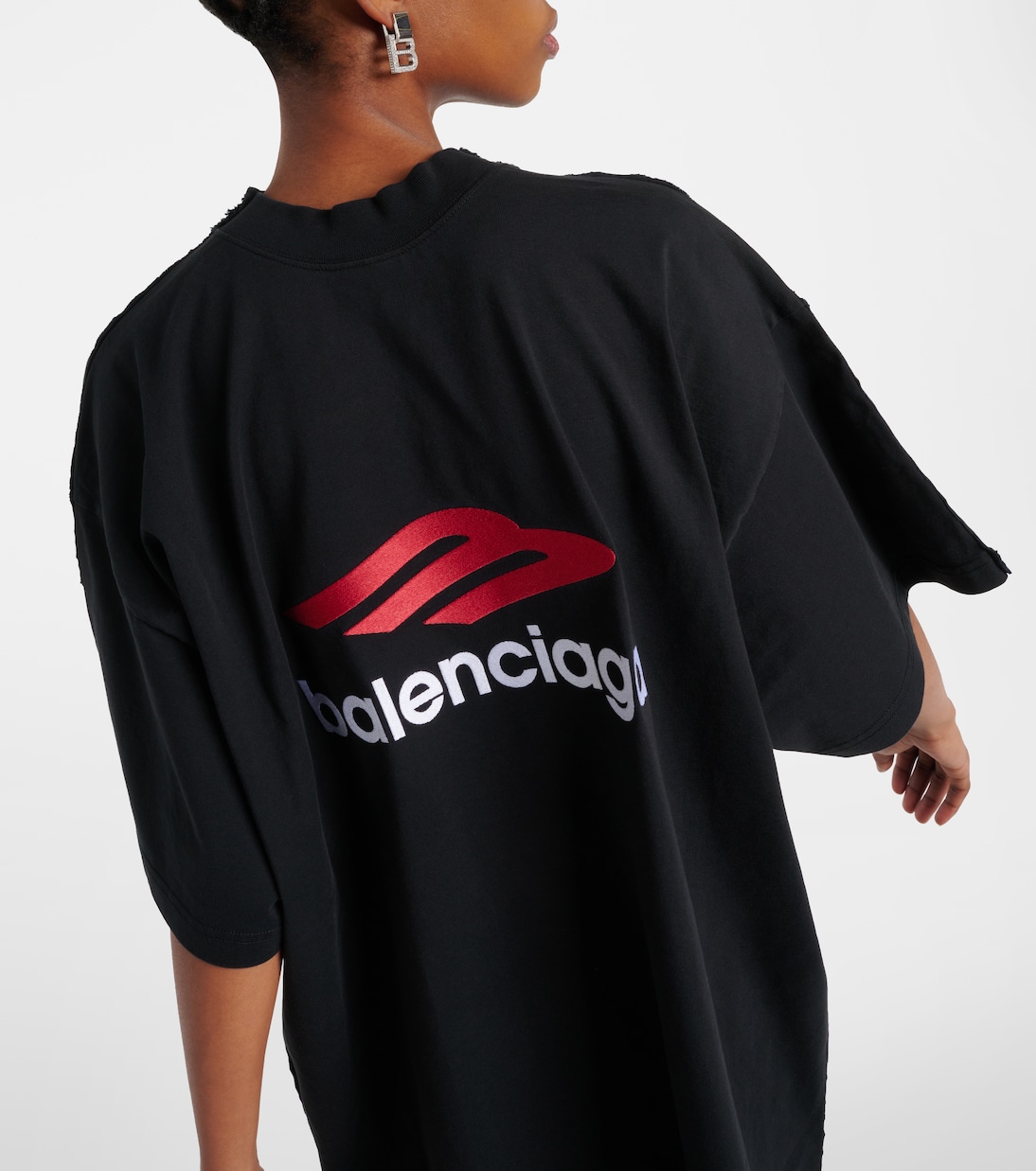 Balenciaga double t shirt clearance