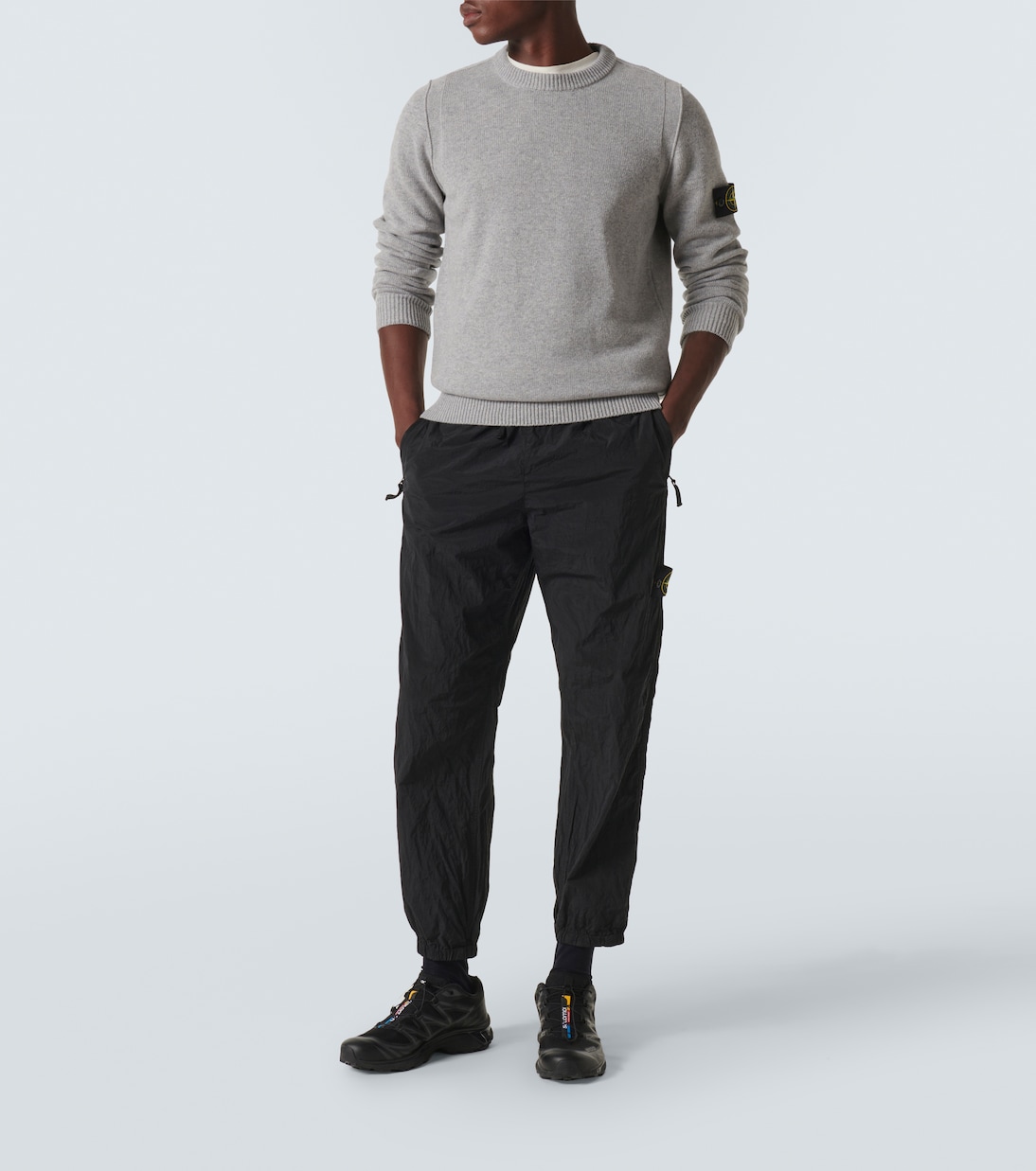 Pull Compass en laine mélangée | Stone Island