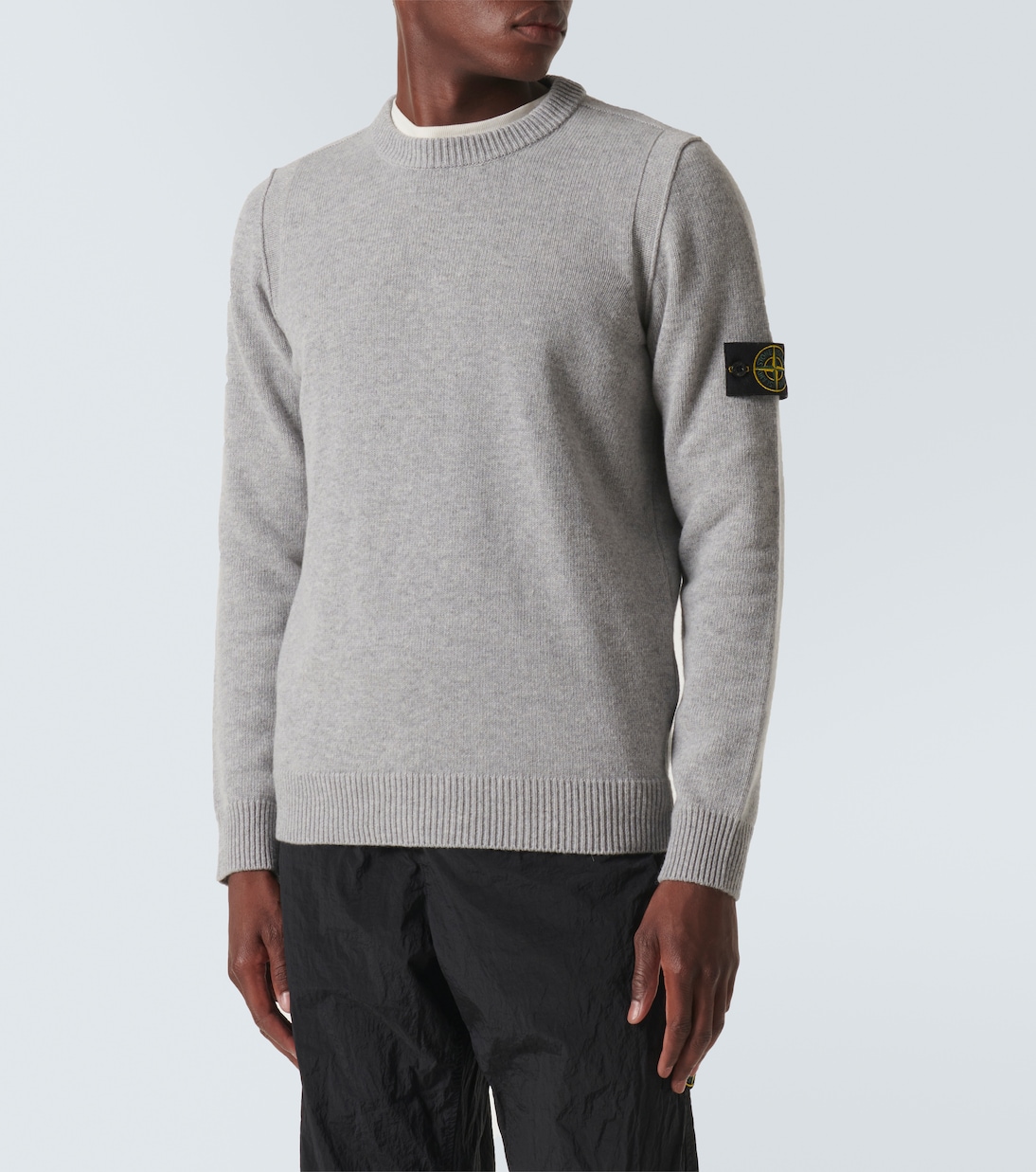 Pull Compass en laine mélangée | Stone Island