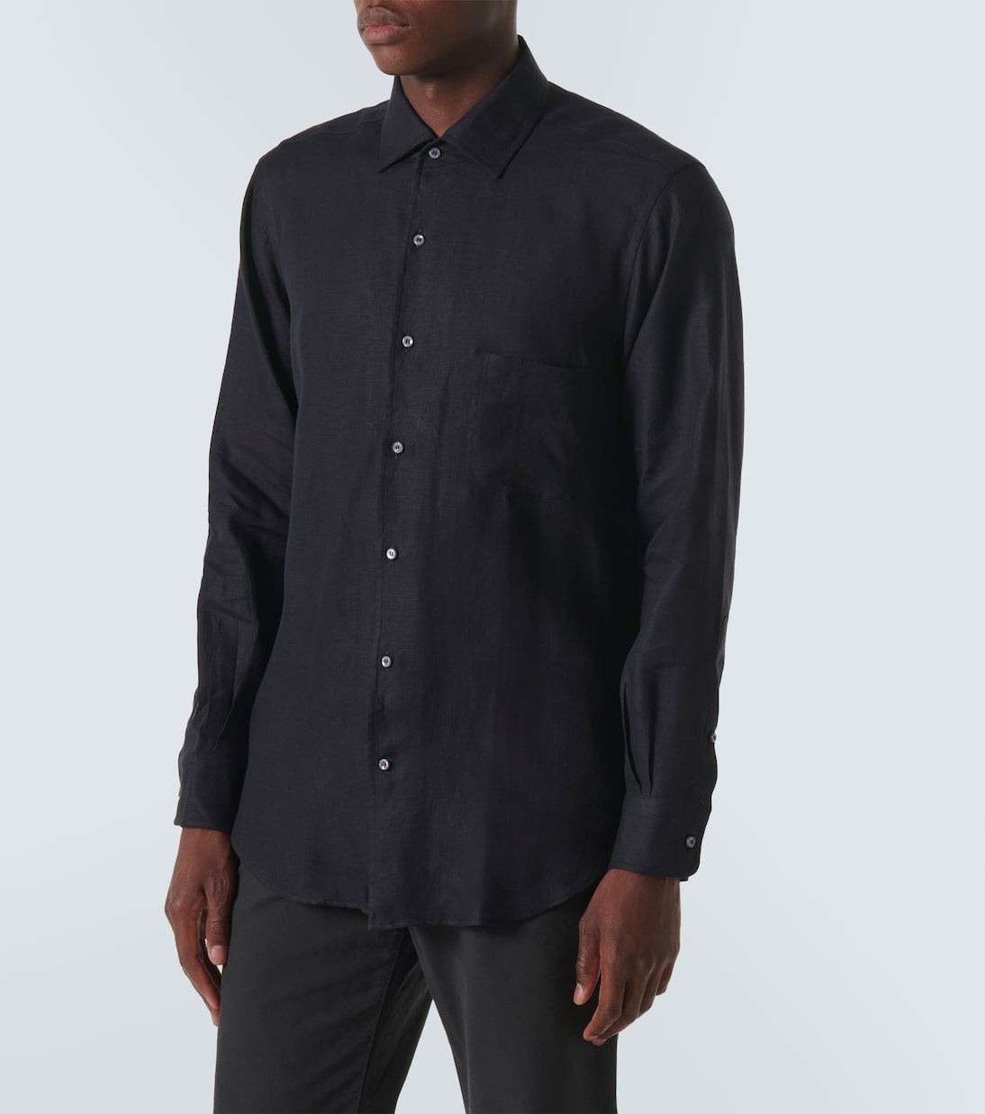 Camicia André in lino | Loro Piana