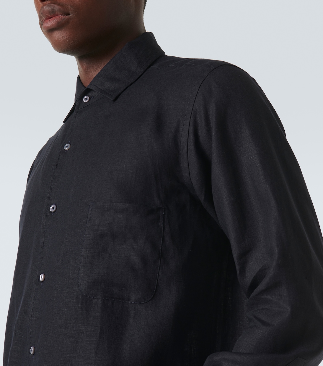 Camicia André in lino | Loro Piana
