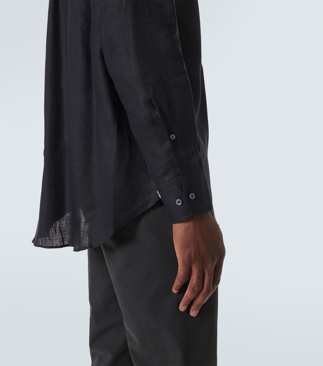 Camicia André in lino | Loro Piana