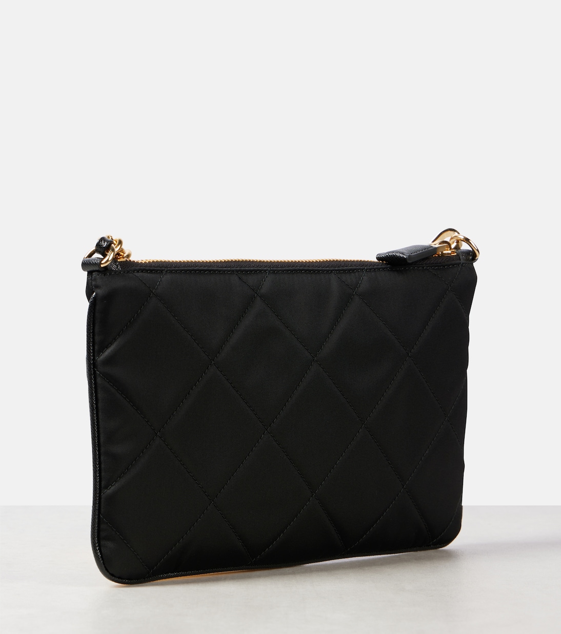 Schultertasche Mini aus Re-Nylon mit Leder | Prada