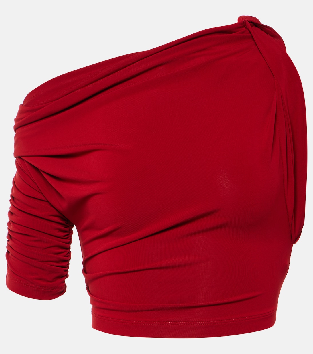 Le Haut Drapeado jersey crop top | Jacquemus