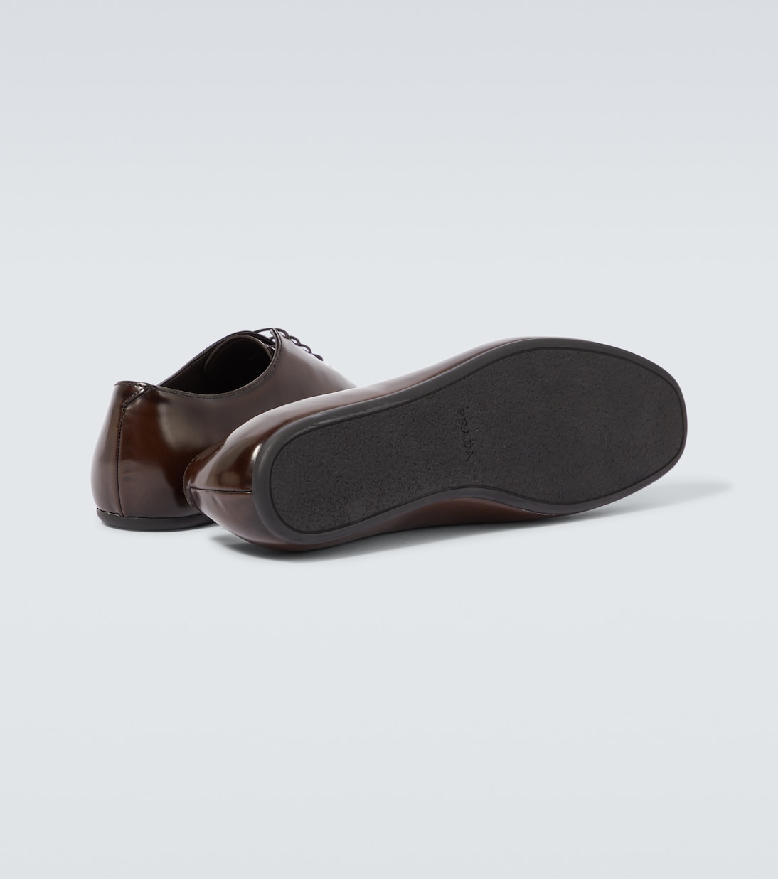 Schnürschuhe aus Leder | Prada
