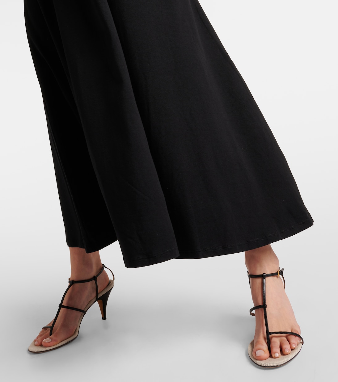 White Label Rey cotton-blend jersey maxi dress | Proenza Schouler