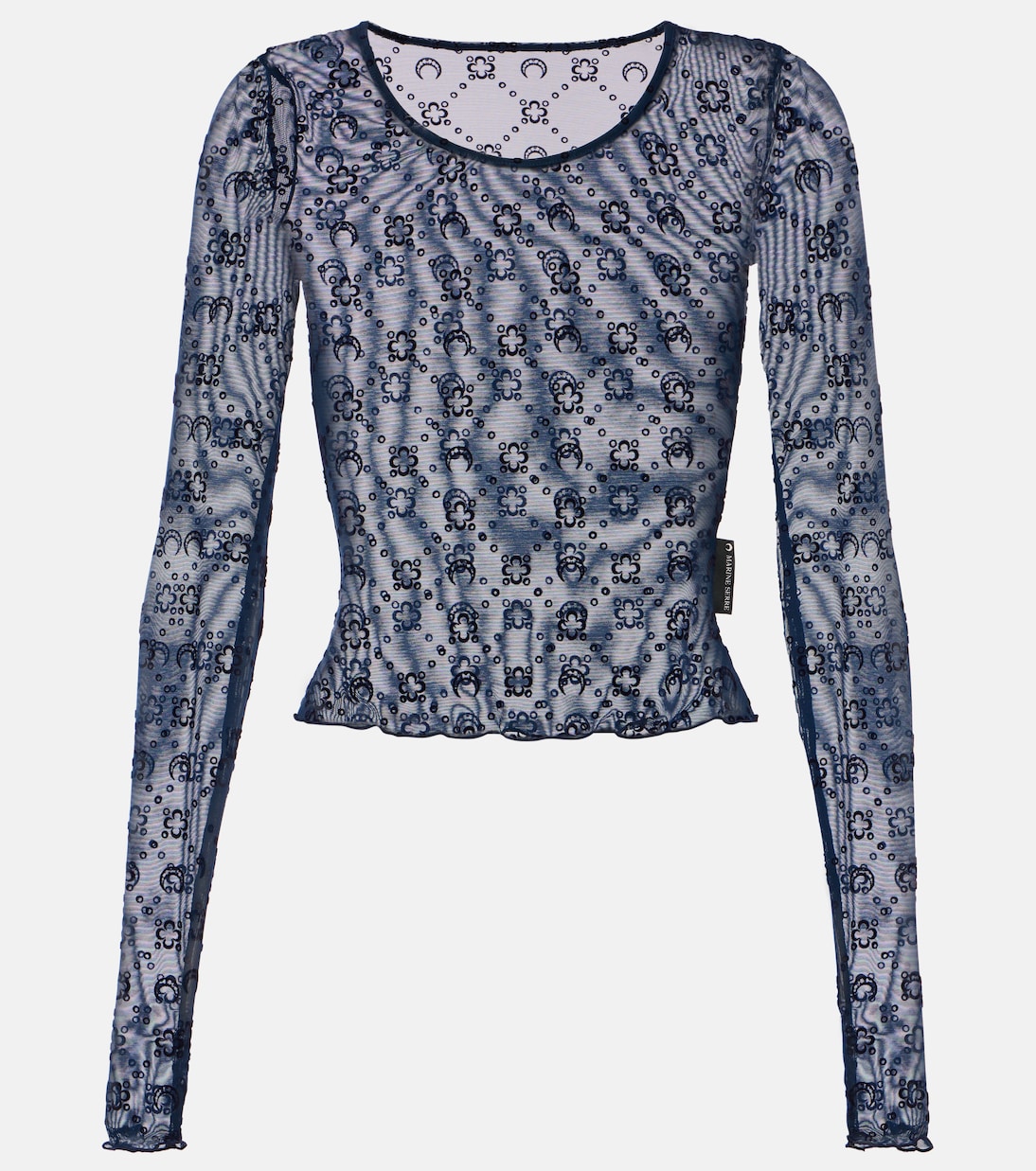 Moon mesh crop top | Marine Serre