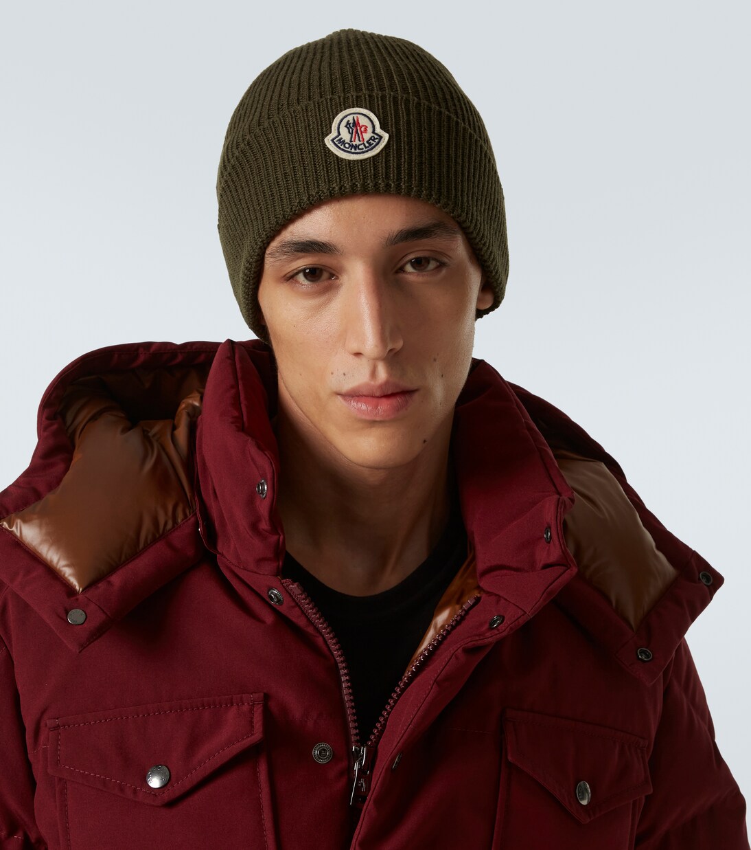 Virgin wool beanie | Moncler