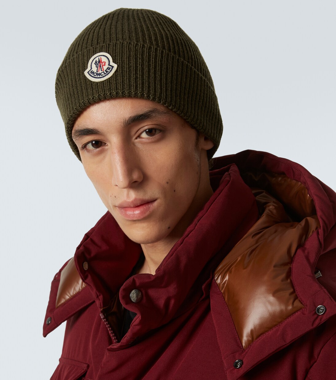 Virgin wool beanie | Moncler