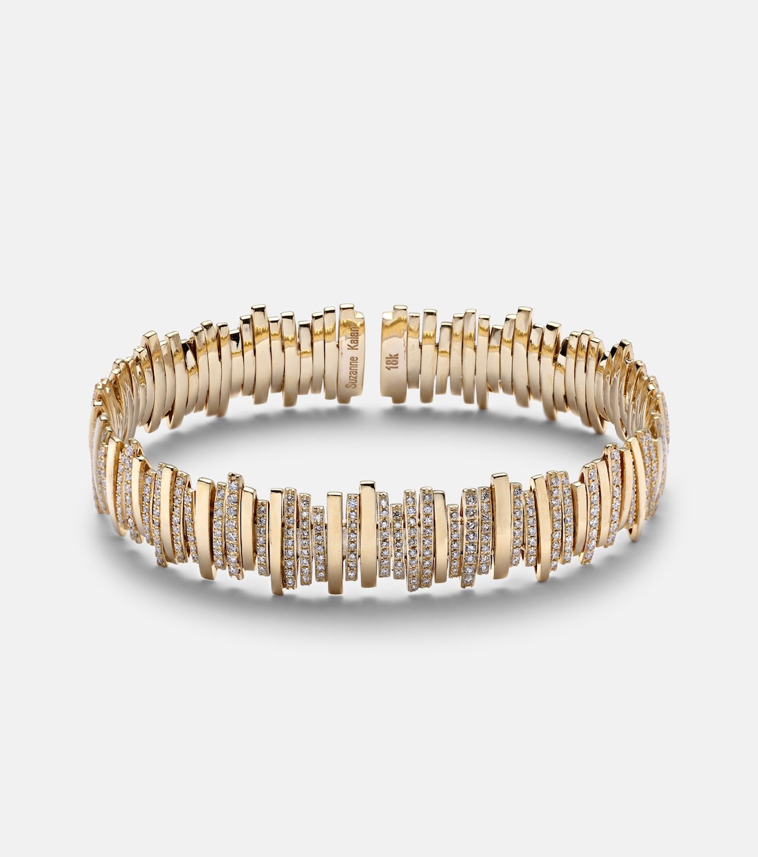 Bracciale in oro 18kt con diamanti, stile moderno per giovani