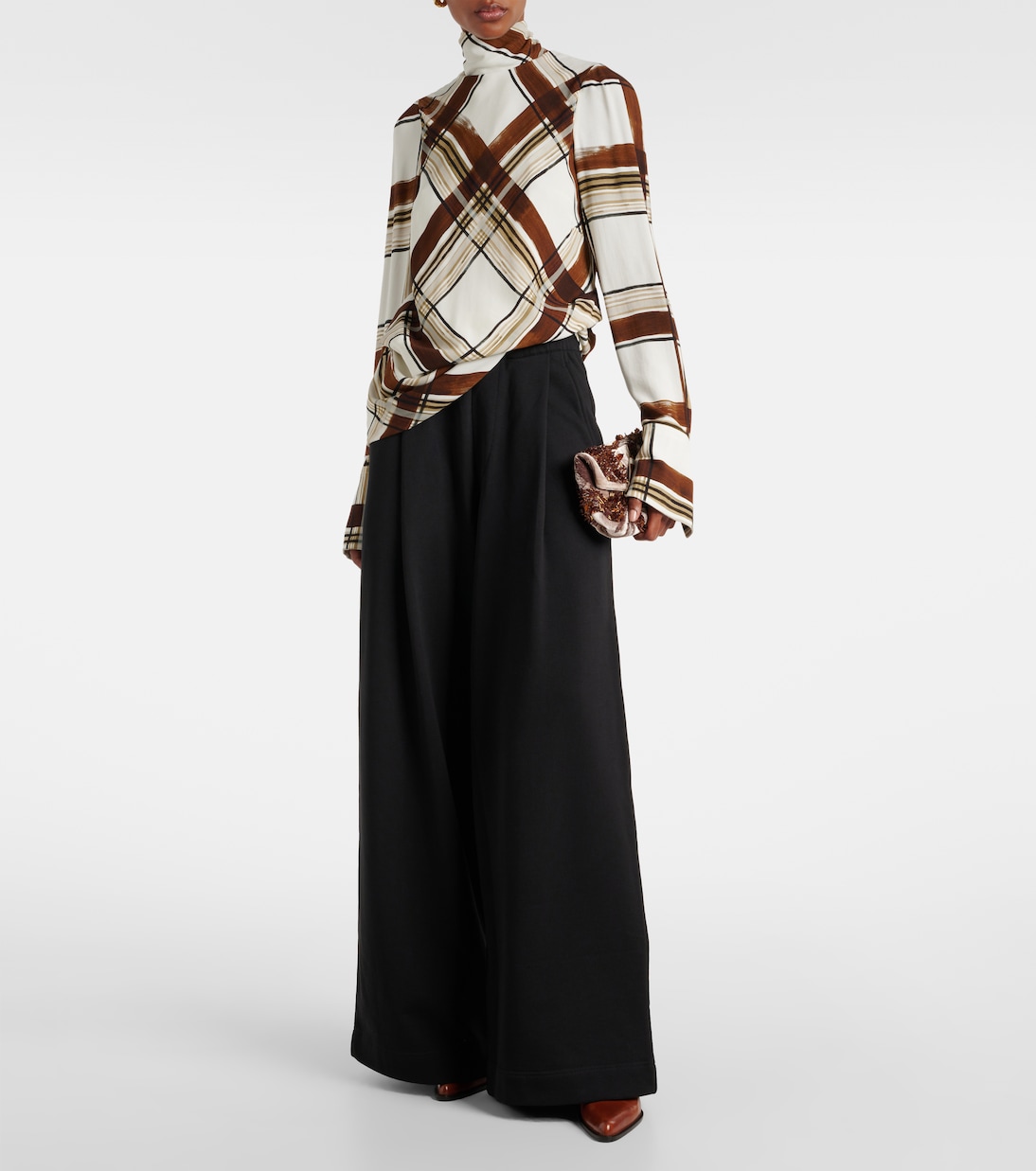 Pantalon ample en coton | Dries Van Noten