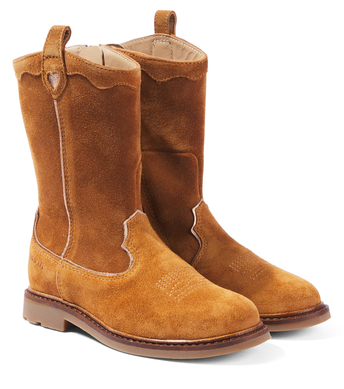 Bottes Sister West en daim | Pom d'Api