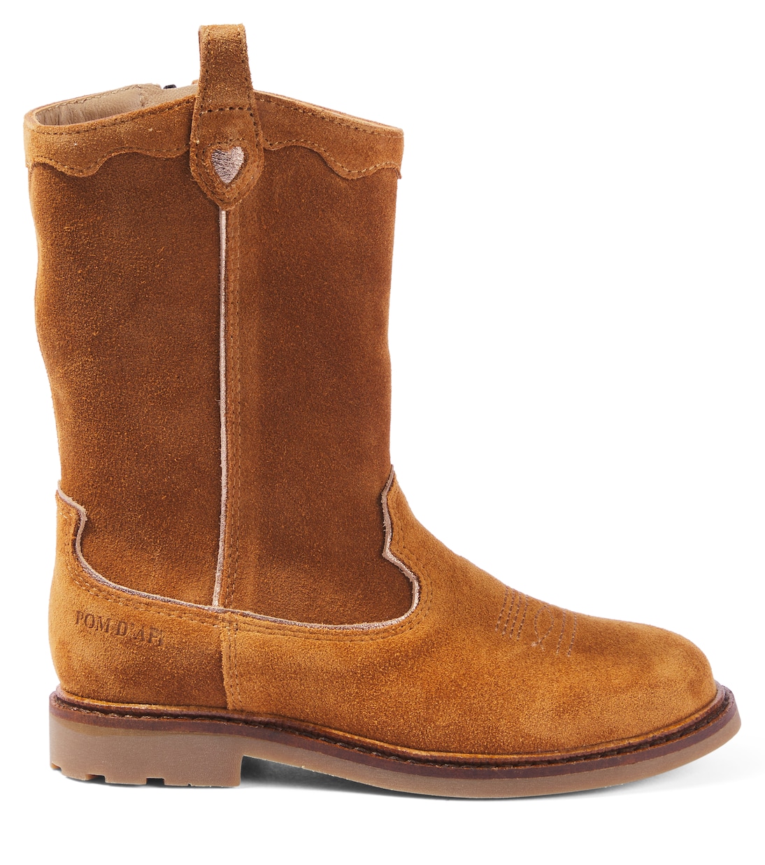 Bottes Sister West en daim | Pom d'Api