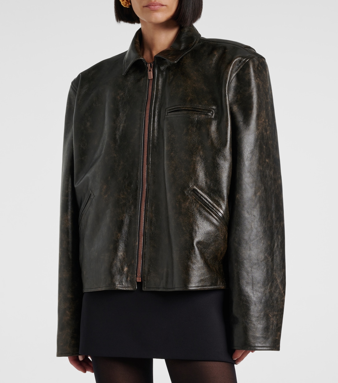 Lederjacke | Magda Butrym