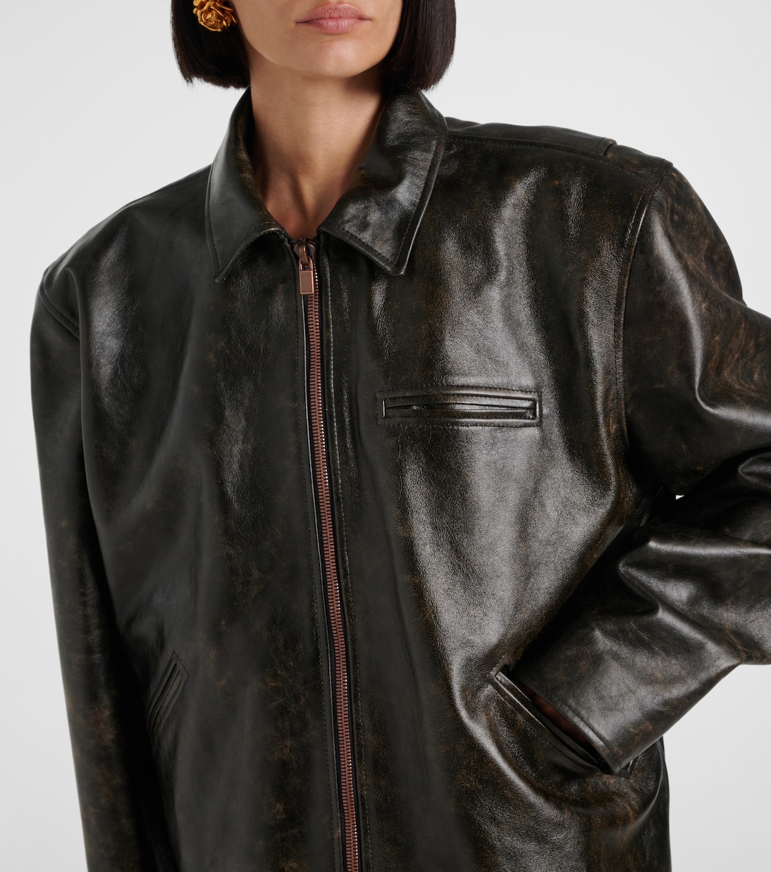 Lederjacke | Magda Butrym