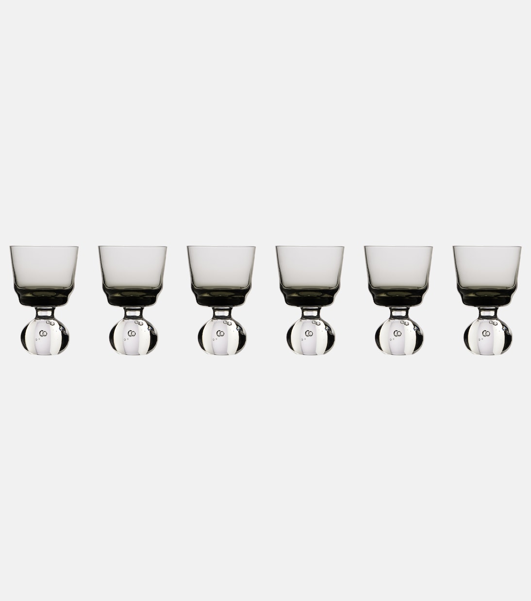 Eternal Snow Small set of 6 glasses by Bela Silva | Serax