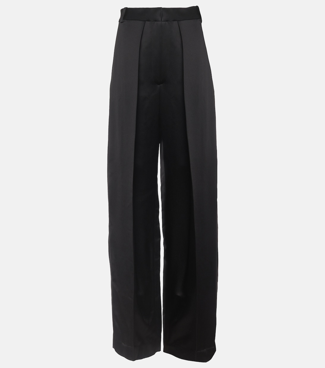 Pantaloni a gamba larga Marinta in raso  | Khaite