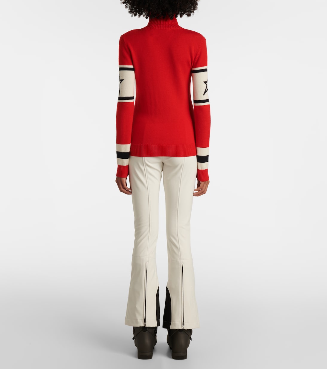 Après intarsia wool turtleneck sweater | Perfect Moment