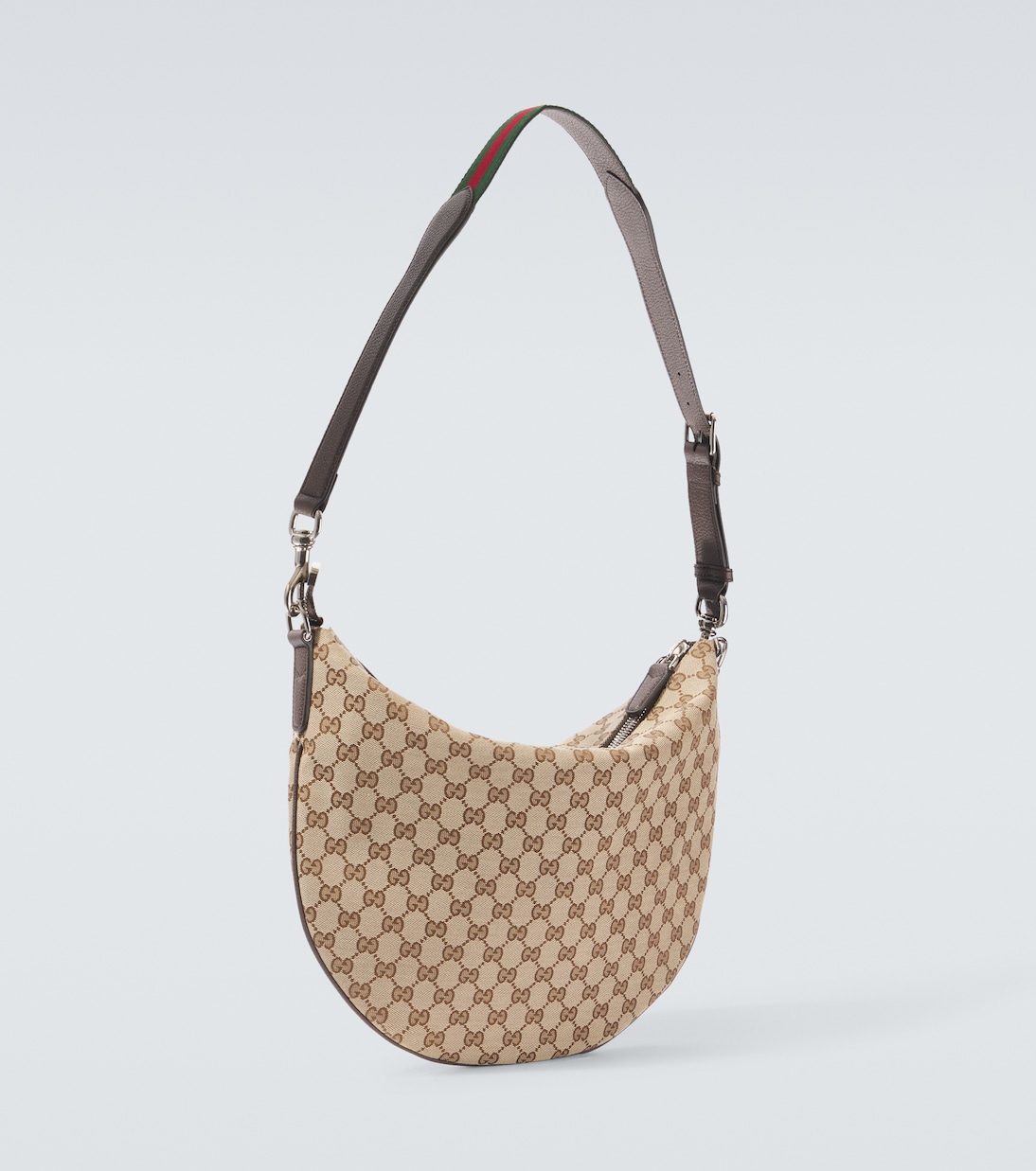Gucci B GG Canvas Medium shoulder bag | Gucci