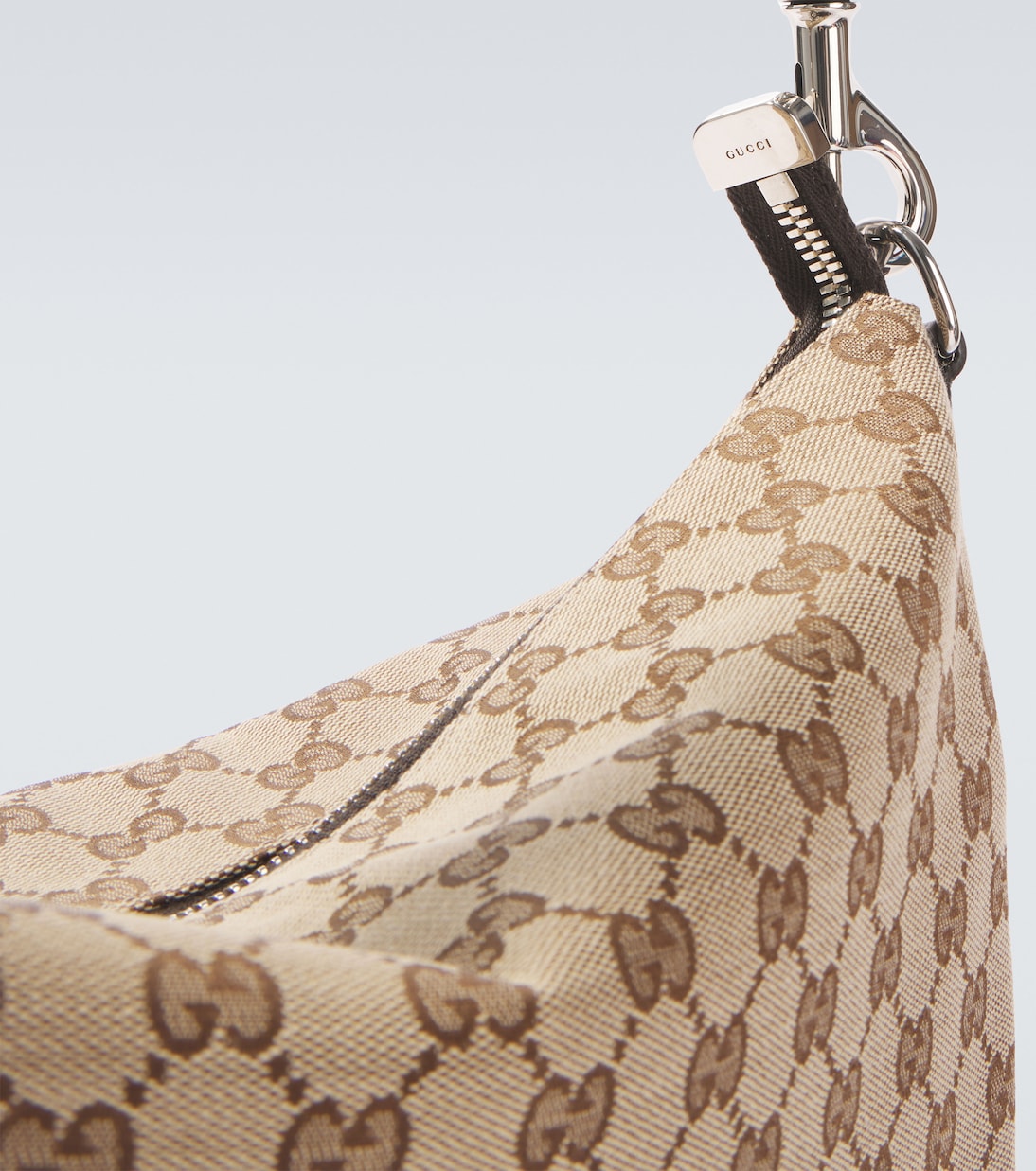 Gucci B GG Canvas Medium shoulder bag | Gucci