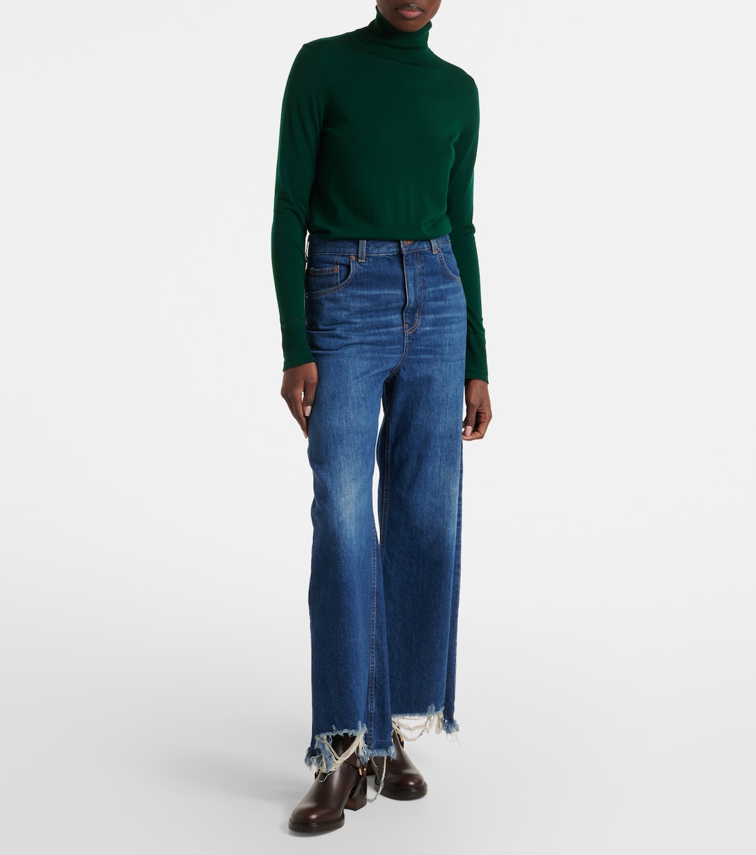 Stivali stile biker Dakota in pelle | Chloé