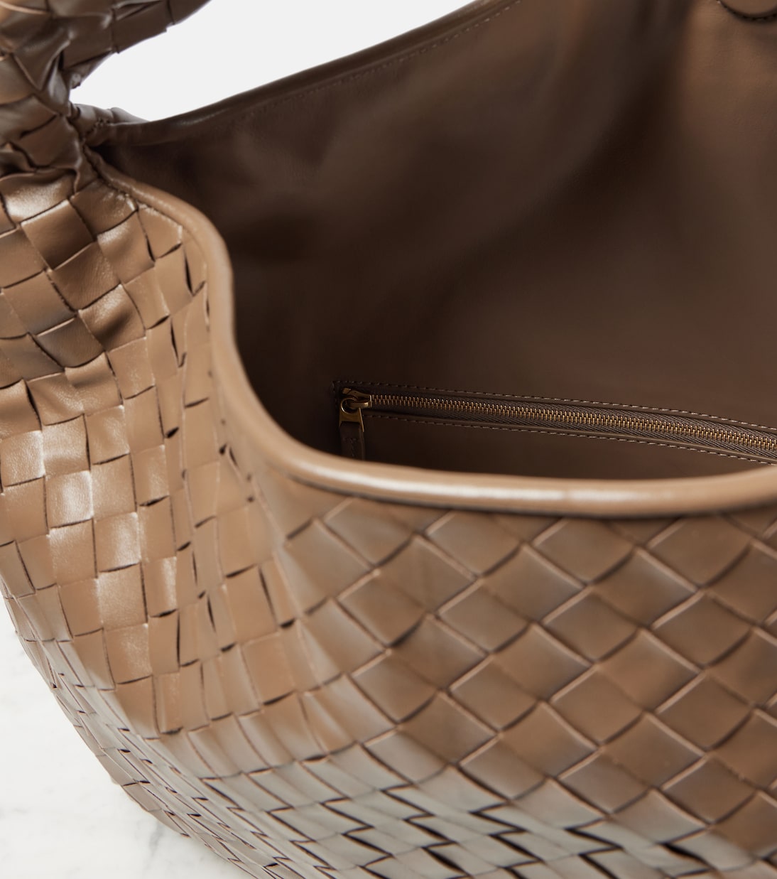 Borsa a spalla Hop Large in pelle | Bottega Veneta