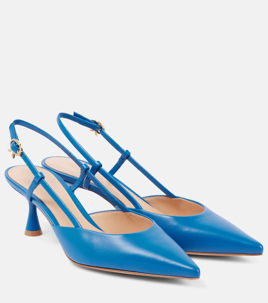 Gianvito Rossi 'Salita' tacchi a slingback in pelle per un look giovanile