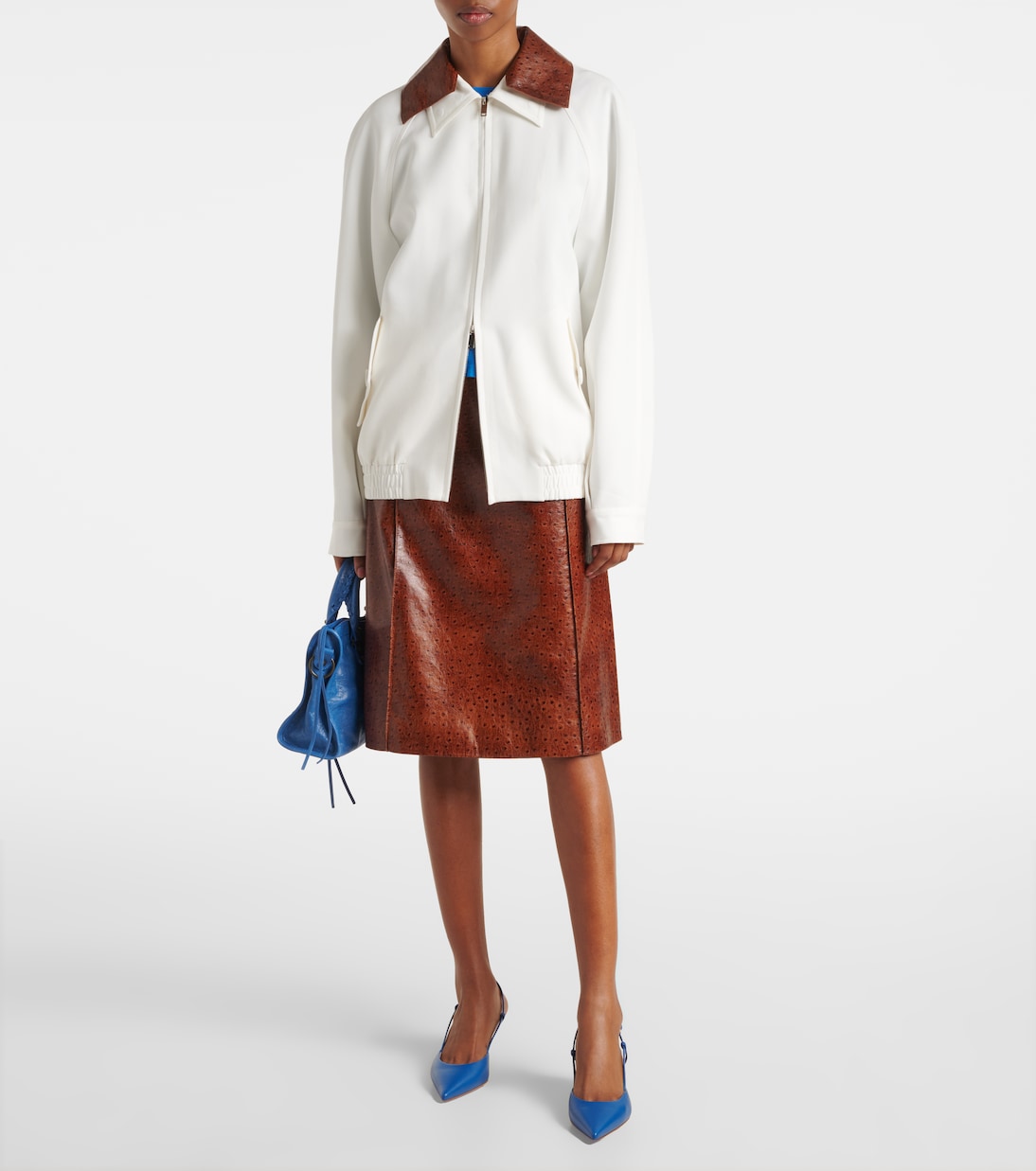 Gianvito Rossi 'Salita' tacchi a slingback in pelle per un look giovanile