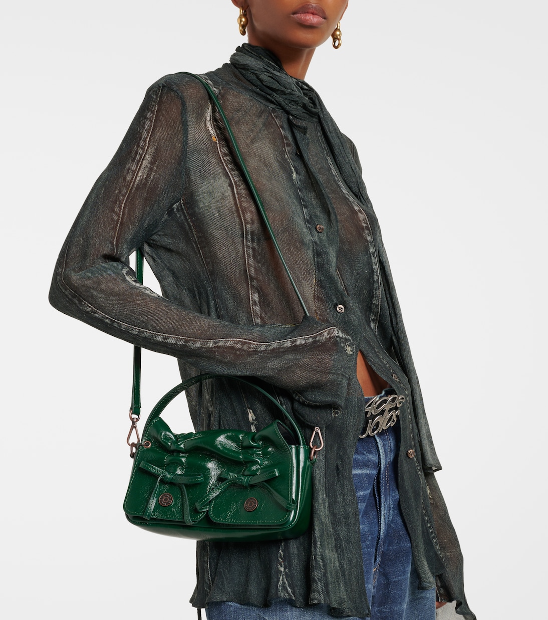 Cabas Micro en cuir | Acne Studios
