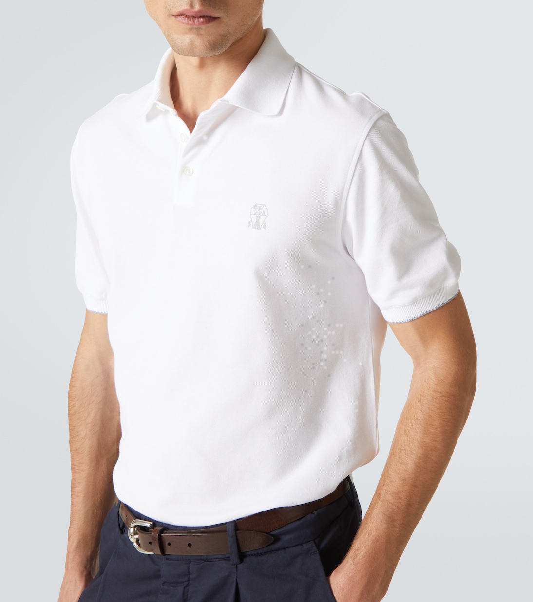 Polo in cotone | Brunello Cucinelli
